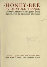 Cover of Honey-bee
