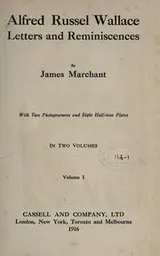 Cover of Alfred Russel Wallace