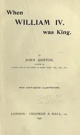 Cover of When William IV was king