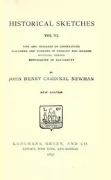 Cover of Historical Sketches