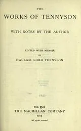 Cover of The works of Tennyson