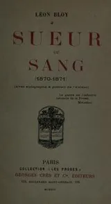 Cover of Sueur de sang, 1870-1871