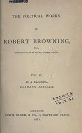 Cover of Poetical works