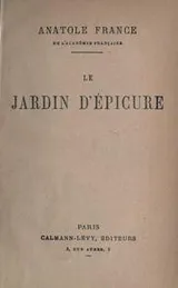 Cover of Le jardin d'Epicure
