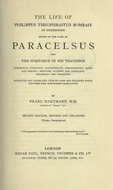 Cover of The life of Philippus Theophrastus Bombast of Hohenheim