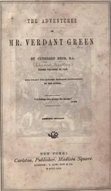 Cover of The adventures of Mr. Verdant Green