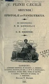 Cover of Epistolae et panegyricus