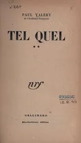 Cover of Tel quel ..