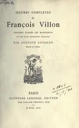 Cover of Oeuvres complètes