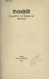 Cover of Brunhild