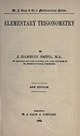 Cover of Elementary trigonometry
