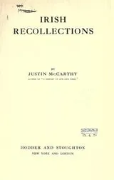 Cover of Irish recollections
