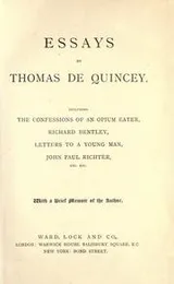 Cover of Essays