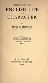 Cover of Sketches of English life and character