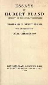 Cover of Essays