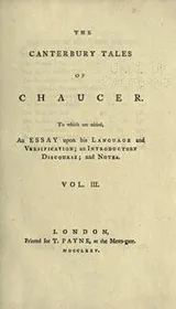 Cover of The Canterbury Tales
