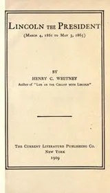 Cover of Life and works of Abraham Lincoln