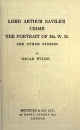 Cover of Lord Arthur Savile's crime