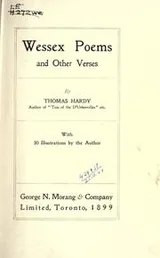 Cover of Wessex poems