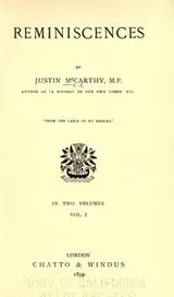 Cover of Reminiscences