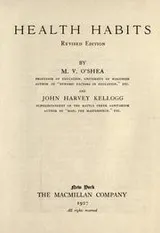 Cover of Health habits