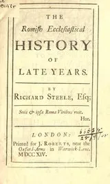 Cover of The Romish ecclesiastical history of late years