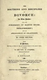 Cover of The doctrine & discipline of divorce