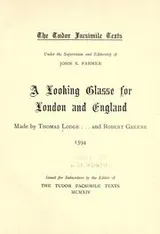 Cover of A looking glasse for London and England ... 1594