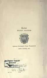 Cover of Principles of English Etymology