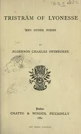 Cover of Tristram of Lyonesse and other poems