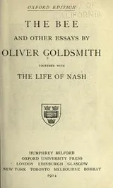 Cover of The bee and other essays