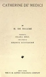 Cover of Catherine De Medici