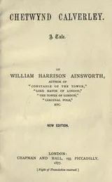 Cover of Chetwynd Calverley