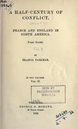Cover of France and England in North America