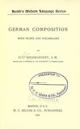 Cover of German composition