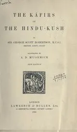 Cover of The Kafirs of the Hindu-Kush