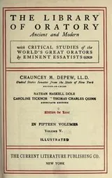 Cover of The library of oratory, ancient and modern