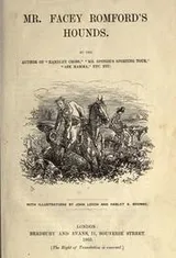 Cover of Mr. Facey Romford's hounds