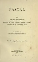 Cover of Pascal