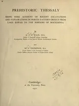 Cover of Prehistoric Thessaly