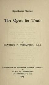 Cover of The quest for truth