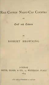 Cover of Red cotton night-cap country