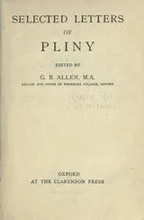 Cover of Selected letters of Pliny