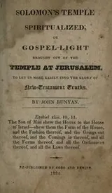 Cover of Solomon's temple spiritualiz'd