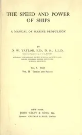 Cover of The speed and power of ships