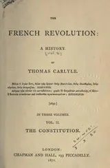 Cover of Thomas Carlyle's works