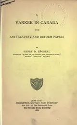 Cover of A Yankee in Canada