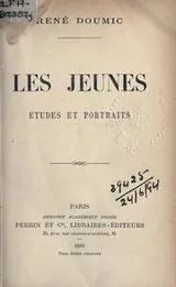 Cover of Les jeunes, études et portraits