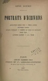 Cover of Portraits d'écrivains