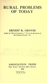 Cover of Rural problems of today